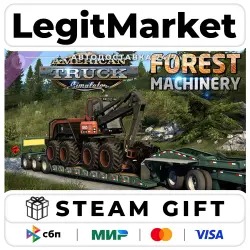 DLC American Truck Simulator - Forest Machinery / Steam АВТО / РУ + МИР