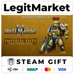 DLC Warhammer 40,000: Space Marine 2 - Imperial Fists Champion Pack / Steam АВТО / РУ + МИР