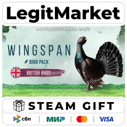 DLC Wingspan - Bird Pack: British Birds / Steam АВТО / РУ + МИР
