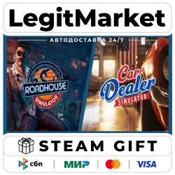 Roadhouse Simulator x Car Dealer Simulator / Steam АВТО / РУ + МИР
