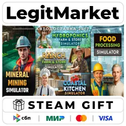 Mineral Mining x Food Processing x Ranch Farm x Hydroponics x Coastal Kitche / Steam АВТО / РУ + МИР
