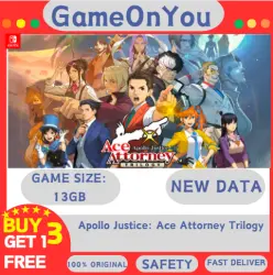 Apollo Justice: Ace Attorney Trilogy Nintendo Switch 1/2
