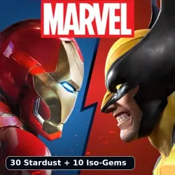Marvel Duel | 30 Stardust + 10 Iso-Gems | По ID | Уточните регион