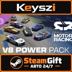 АВТО 24/7 | DLC Project Motor Racing: V8 Power Pack | НУЖНА ОСНОВНАЯ ИГРА | STEAM GIFT