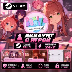 Аккаунт с игрой Steam Doki Doki Literature Club! Автовыдача 24/7