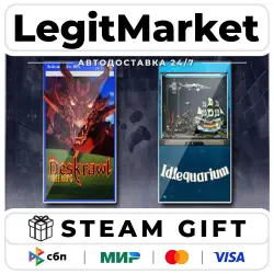 Deskrawl: Idle ARPG & Idlequarium / Steam АВТО / РУ + МИР