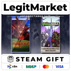 Deskrawl: Idle ARPG & Monster Battles / Steam АВТО / РУ + МИР