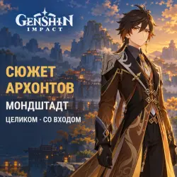 Genshin Impact: сюжет Архонтов Мондштадта целиком