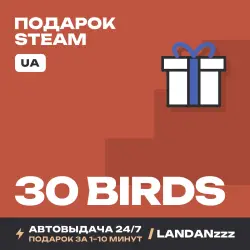 30 Birds | Подарок Steam | Укр. UA | Автодоставка 24/7