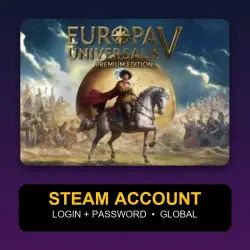 Europa Universalis V: Premium Edition — Аккаунт Steam (логин + пароль) — GLOBAL