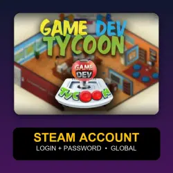 Game Dev Tycoon — Аккаунт Steam (логин + пароль) — GLOBAL