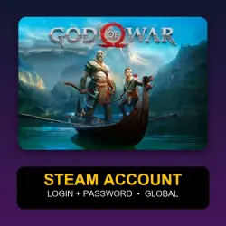 God of War — Аккаунт Steam (логин + пароль) — GLOBAL