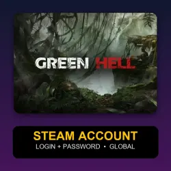 Green Hell — Аккаунт Steam (логин + пароль) — GLOBAL
