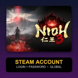 Nioh 3: Digital Deluxe Edition — Аккаунт Steam (логин + пароль) — GLOBAL