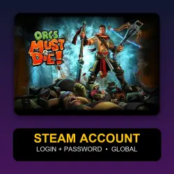 Orcs Must Die! — Аккаунт Steam (логин + пароль) — GLOBAL