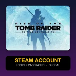 Rise of the Tomb Raider: 20 Year Celebration Edition — Аккаунт Steam (логин + пароль) — GLOBAL