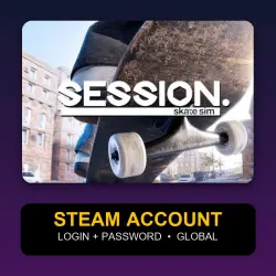 Session: Skate Sim — Аккаунт Steam (логин + пароль) — GLOBAL