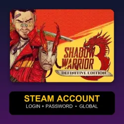 Shadow Warrior 3: Deluxe Definitive Edition — Аккаунт Steam (логин + пароль) — GLOBAL