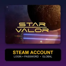 STAR VALOR — Аккаунт Steam (логин + пароль) — GLOBAL
