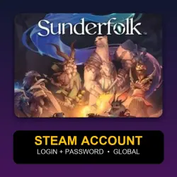 Sunderfolk — Аккаунт Steam (логин + пароль) — GLOBAL