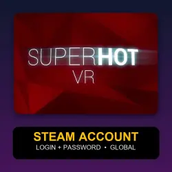 SUPERHOT VR (PC) Steam Account- GLOBAL — Аккаунт Steam (логин + пароль) — GLOBAL