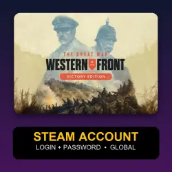 The Great War: Western Front — Аккаунт Steam (логин + пароль) — GLOBAL