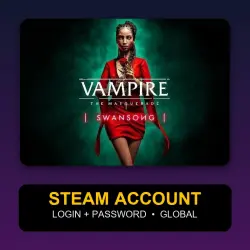 Vampire: The Masquerade - Swansong — Аккаунт Steam (логин + пароль) — GLOBAL