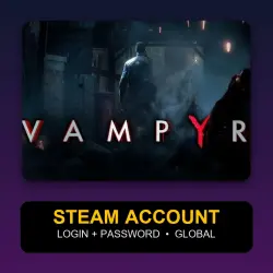 Vampyr — Аккаунт Steam (логин + пароль) — GLOBAL