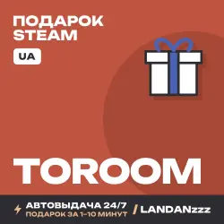 Toroom | Подарок Steam | Укр. UA | Автодоставка 24/7