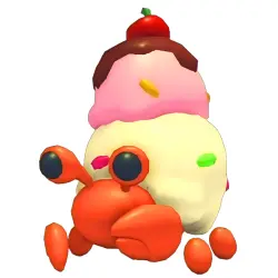 Ice Cream Hermit Crab NFR | ADM | Adopt Me