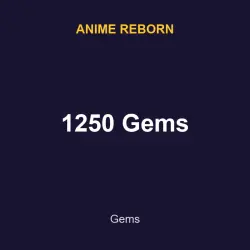 1250 Gems | Anime reborn | Anime reborn