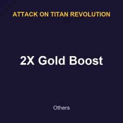 2X Gold Boost | Attack on titan revolution | Attack on titan revolution