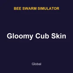 Gloomy Cub Skin | Bee swarm simulator | Bee swarm simulator