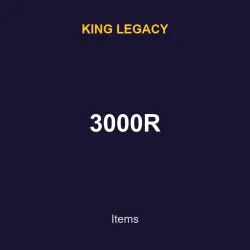 3000R | King legacy | King legacy