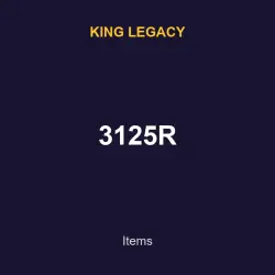 3125R | King legacy | King legacy