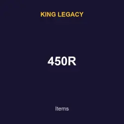 450R | King legacy | King legacy