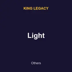 Light | King legacy | King legacy
