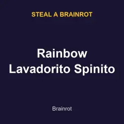 Rainbow Lavadorito Spinito | SAB | Steal a Brainrot