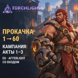 Torchlight: Infinite: прокачка 1→60 с кампанией · (EU) Afterlight