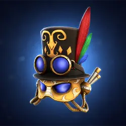 Код Roblox Mardi Gras Steampunk Mask (Стимпанк маска)
