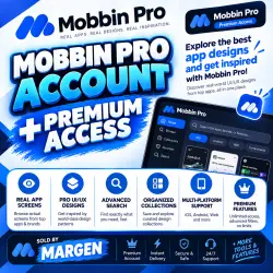 Suscripción Mobbin Pro 1 - 3 Mes | Rápida y Económica | Ilimitada