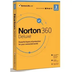 Norton 360 Deluxe 25GB - 3 Devices 1 Year | Ключ подписки | EUROPE