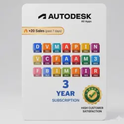 Autodesk All Apps – 3 Year Subscription | Full Access to Autodesk Software
