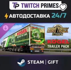Ru+СНГ+Китай "DLC Euro Truck Simulator 2 - Kögel Trailer Pack" Steam Gift автовыдача 24/7