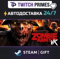 Ru+СНГ+Китай "Zombie Army VR" Steam Gift автовыдача 24/7