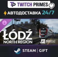 Ru+СНГ+Китай "DLC SimRail - The Railway Simulator: Łódź North" Steam Gift автовыдача 24/7