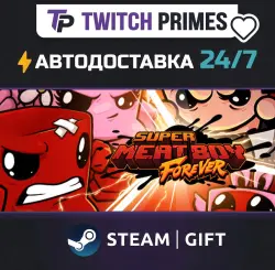 Ru+СНГ+Китай "Super Meat Boy Forever" Steam Gift автовыдача 24/7