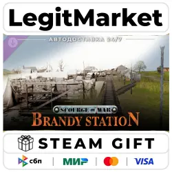 DLC Scourge of War - Brandy Station / Steam АВТО / РУ + МИР