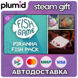 DLC Fish Game - Piranha Fish Pack Steam Gift / Россия + МИР / АВТО