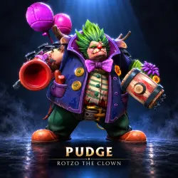 Pudge - Rotzo the Clown | Dota 2 | Подарком | Spreing 2025 Heroes Hoard